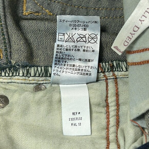 Eddie Bauer Jeans Women 2 (28x32.5) Boot Cut Curvy Through Hip Mid Rise Blue - Picture 15 of 16